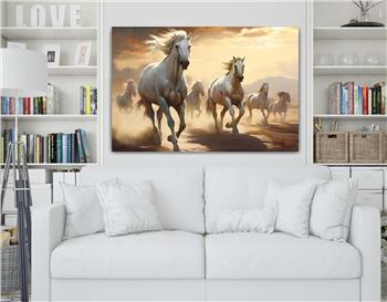 Yatay Doğa Temalı Cam Tablo 329