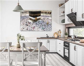 Horizontal Religious-themed Tempered Glass Wall Art 120
