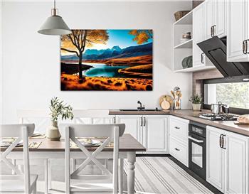 Thema Natur auf bedrucktem Glas 279