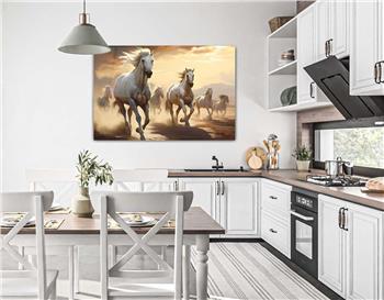 Yatay Doğa Temalı Cam Tablo 329
