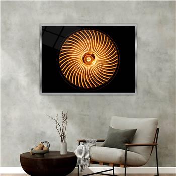 Alüminyum Çerçeveli Sanat Temalı Cam Tablo 023