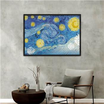 Alüminyum Çerçeveli Sanat Temalı Cam Tablo 114