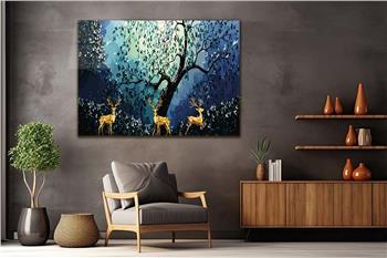 Thema Natur auf bedrucktem Glas