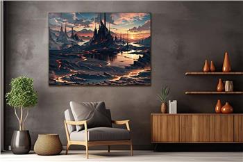 Thema Natur auf bedrucktem Glas 315