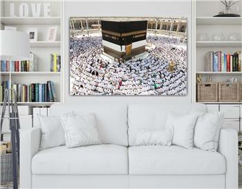 Horizontal Religious-themed Tempered Glass Wall Art 120