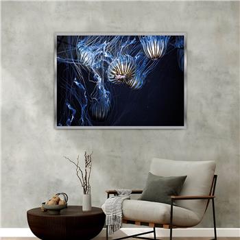 Alüminyum Çerçeveli Sanat Temalı Cam Tablo 112