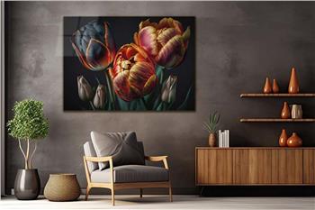 Thema Natur auf bedrucktem Glas 304