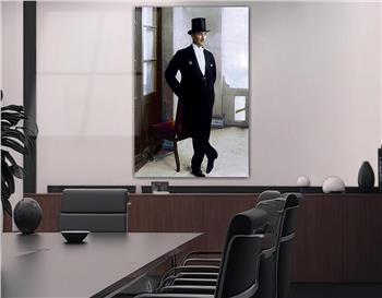 MUSTAFA KEMAL ATATÜRK GÖRSELLİ CAM TABLO