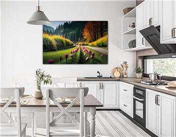 Thema Natur auf bedrucktem Glas 282