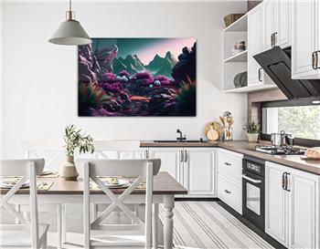Thema Natur auf bedrucktem Glas 321