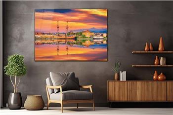 Thema Natur auf bedrucktem Glas 302