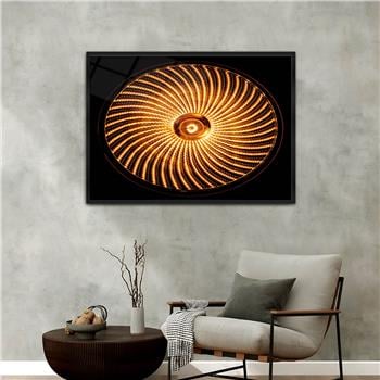 Alüminyum Çerçeveli Sanat Temalı Cam Tablo 022