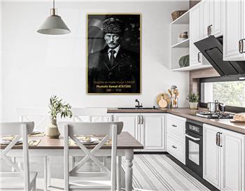 MUSTAFA KEMAL ATATÜRK Tempered Glasss Wall Art