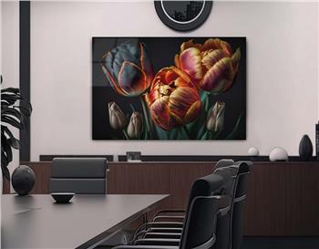 Thema Natur auf bedrucktem Glas 304
