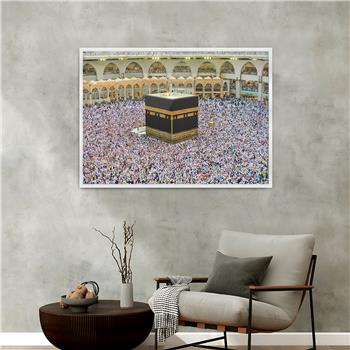 Alüminyum Çerçeveli Dini Temalı Cam Tablo 009