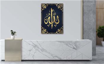 Religiöses Thema auf bedrucktem Glas