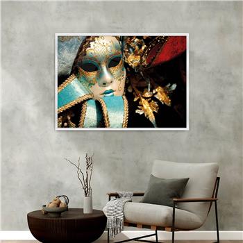 Alüminyum Çerçeveli Sanat Temalı Cam Tablo 072
