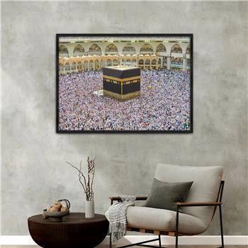 Alüminyum Çerçeveli Dini Temalı Cam Tablo 009