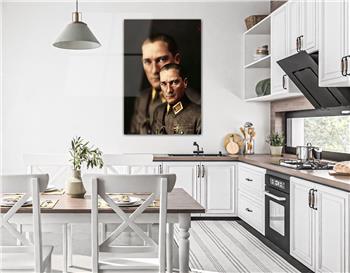 MUSTAFA KEMAL ATATÜRK GÖRSELLİ CAM TABLO