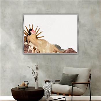 Alüminyum Çerçeveli Sanat Temalı Cam Tablo 043