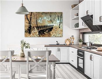 Thema Natur auf bedrucktem Glas 271