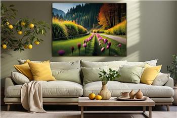 Thema Natur auf bedrucktem Glas 282