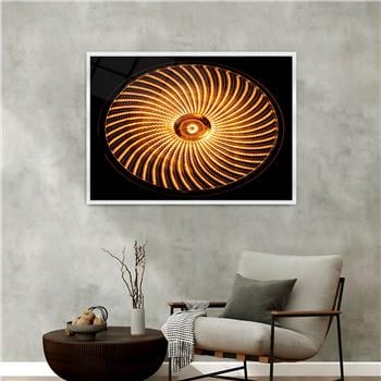Alüminyum Çerçeveli Sanat Temalı Cam Tablo 022