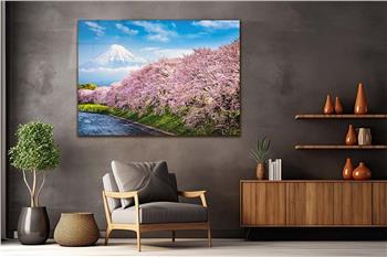Thema Natur auf bedrucktem Glas