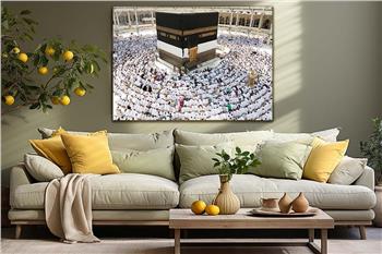 Horizontal Religious-themed Tempered Glass Wall Art 120