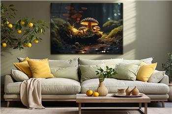Thema Natur auf bedrucktem Glas 323