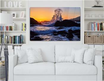 Thema Natur auf bedrucktem Glas 255