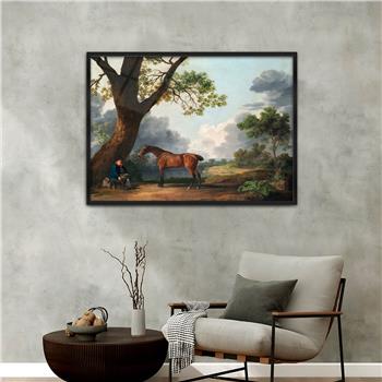 Alüminyum Çerçeveli Sanat Temalı Cam Tablo 108