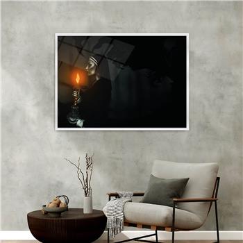 Aluminium Omlijste Kunst Thema Geharde Glasschilderij 167