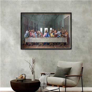 Aluminium Omlijste Kunst Thema Geharde Glasschilderij 176