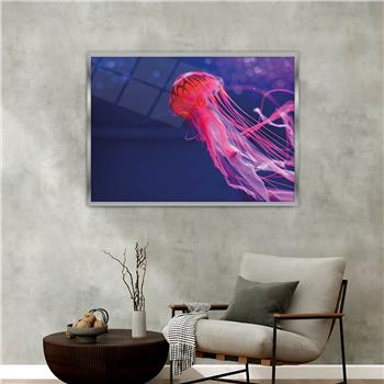 Alüminyum Çerçeveli Sanat Temalı Cam Tablo 062