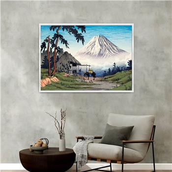 Aluminum-Framed Art-Themed Tempered Glass Wall Art 001