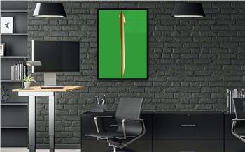 Alif Glass Islamic Wall Art , Elif  Letter Tempered Glass Wall Art