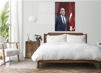ALPARSLAN TÜRKEŞ Glass Wall Art
