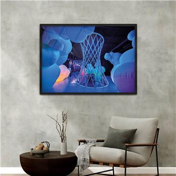 Alüminyum Çerçeveli Sanat Temalı Cam Tablo 019