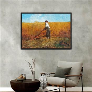 Aluminum-Framed Art-Themed Tempered Glass Wall Art 125