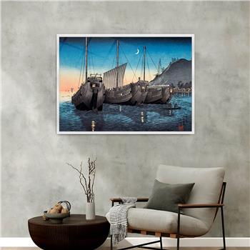 Aluminum-Framed Art-Themed Tempered Glass Wall Art 147
