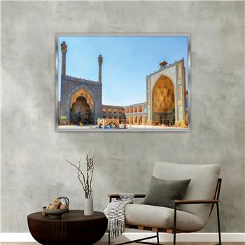 Alüminyum Çerçeveli Dini Temalı Cam Tablo 024