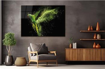 Thema Natur auf bedrucktem Glas