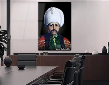 YAVUZ SULTAN SELİM Khan Glass Wall Art