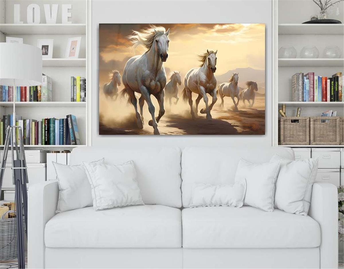 Yatay Doğa Temalı Cam Tablo 329
