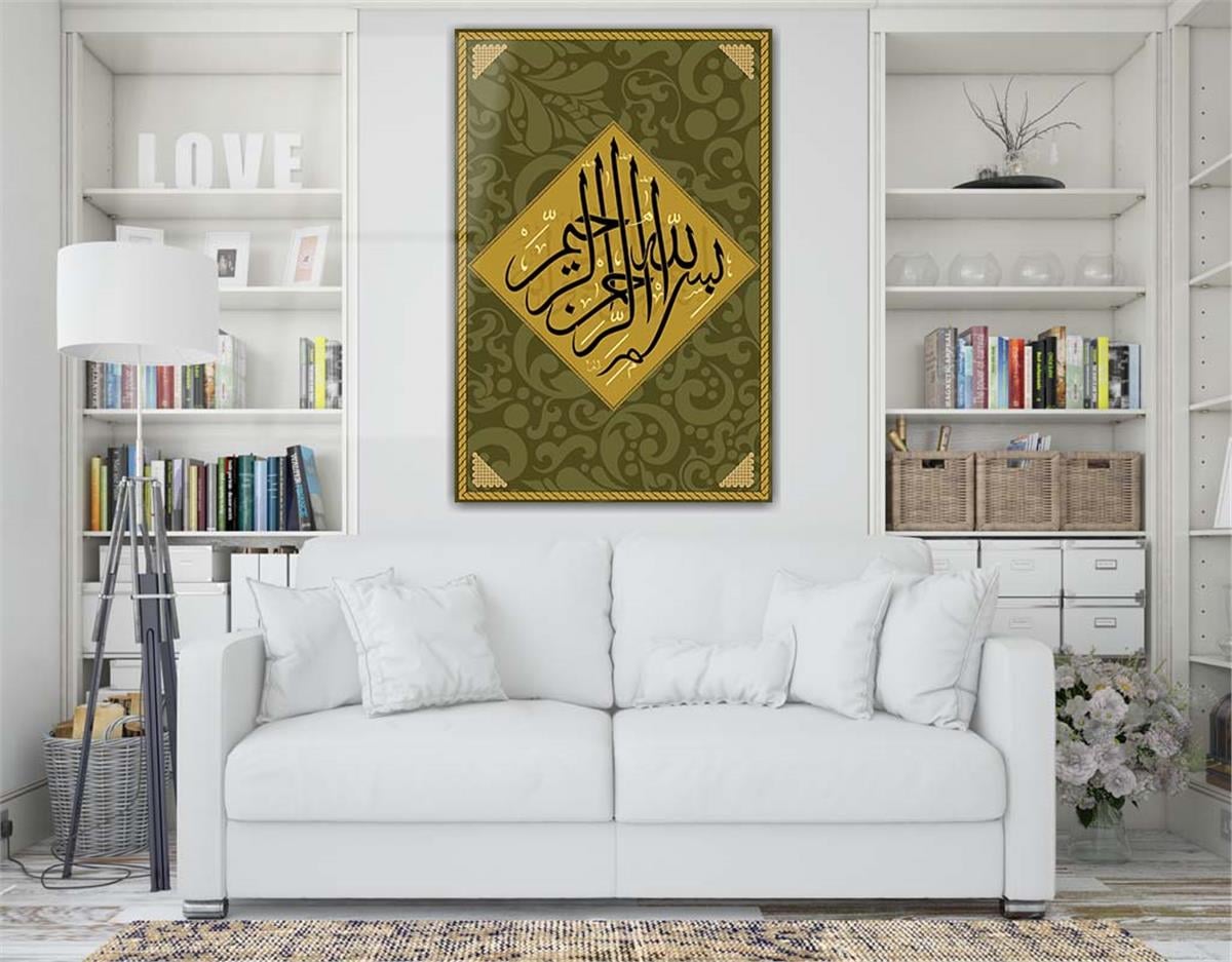 لوح زجاجي ديني