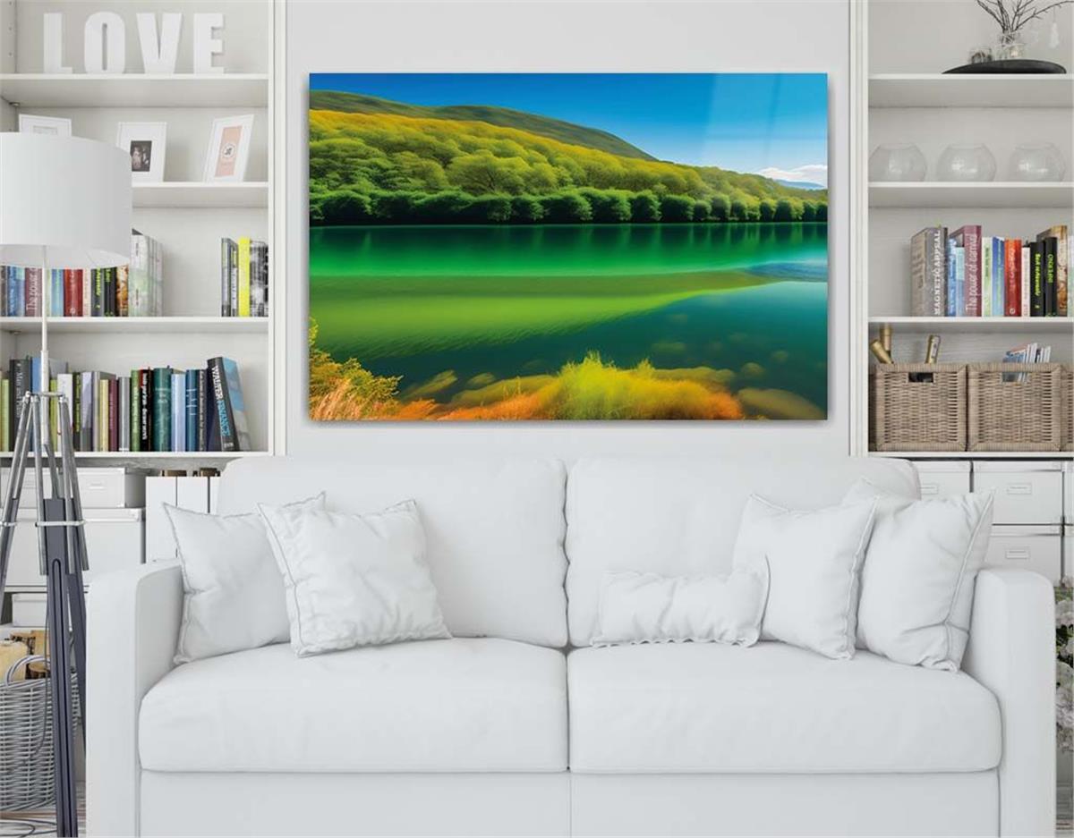 Thema Natur auf bedrucktem Glas 288