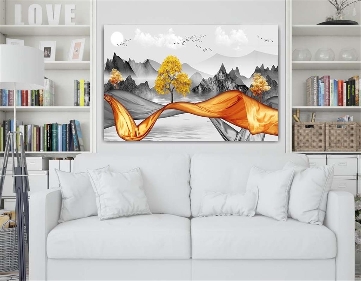 Thema Natur auf bedrucktem Glas 278