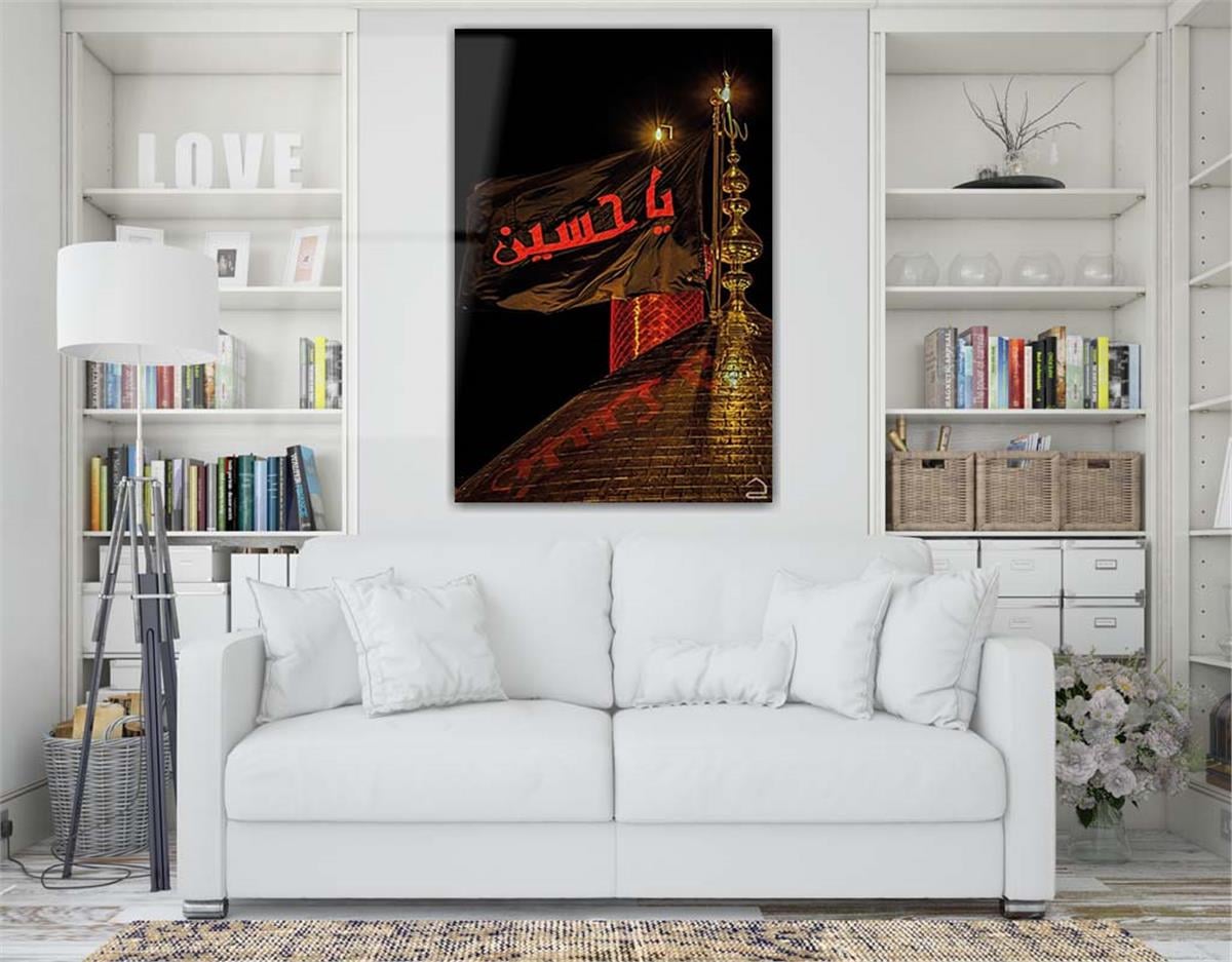 لوح زجاجي ديني