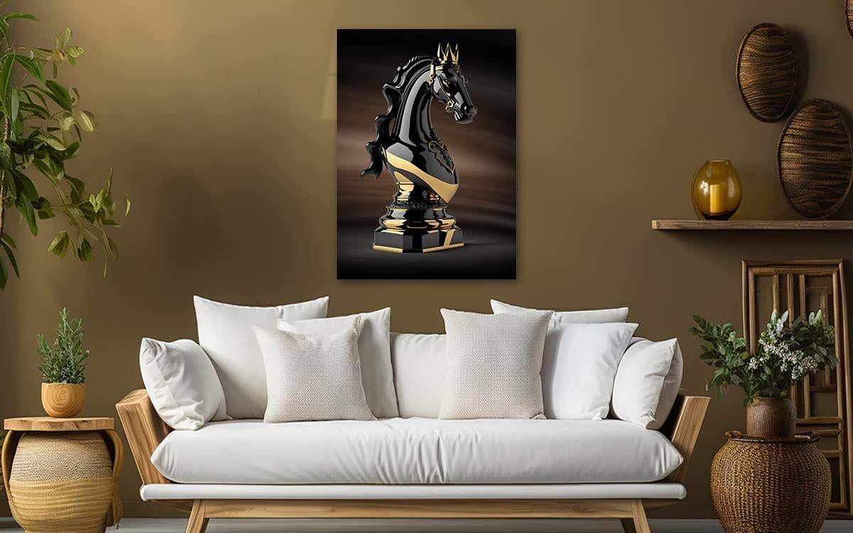 Dikey Sanat Temalı Cam Tablo 328